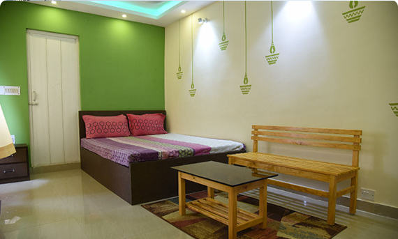 Luxury Room Interior Panthashala Shantiniketan Image 2