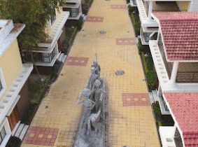 Panthashala resort view in Shantiniketan 7