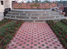 Panthashala resort view in Shantiniketan 11